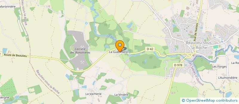 localisation de l'entreprise MONSIEUR MICKAEL BAROTIN à MACHE