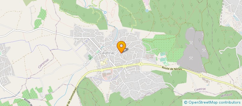 localisation de l'entreprise MONSIEUR MICKAEL BARRAL  CAVEIRAC