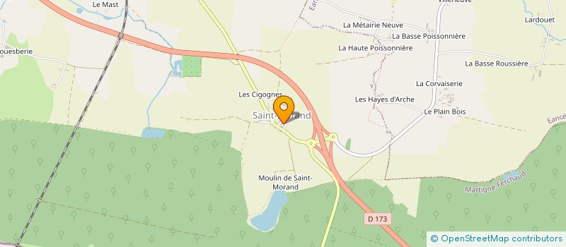 localisation de l'entreprise MONSIEUR MICKAEL BARRE à MARTIGNE-FERCHAUD