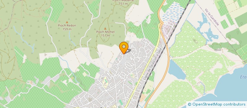 localisation de l'entreprise MONSIEUR MICKAEL BEAURAIN à FRONTIGNAN