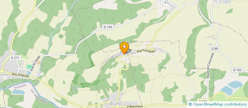 localisation de l'entreprise MONSIEUR MICKAEL BECHEREAU  PARGNAN