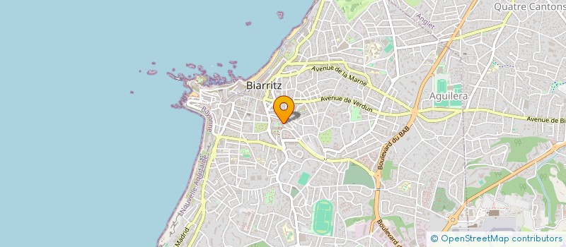 localisation de l'entreprise MONSIEUR MICKAEL BEHASTEGUY à BIARRITZ