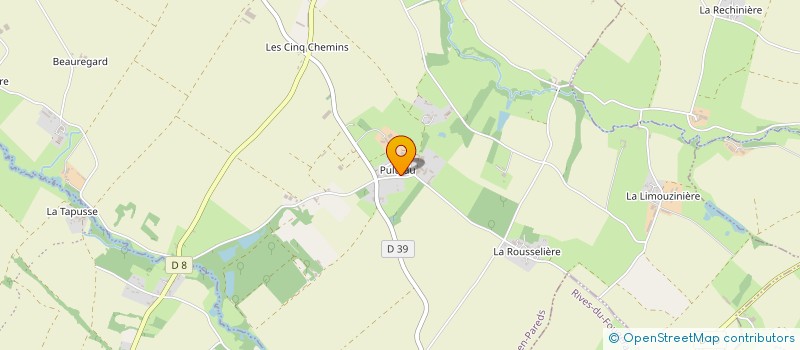 localisation de l'entreprise MONSIEUR MICKAEL BELAUD à BAZOGES-EN-PAREDS