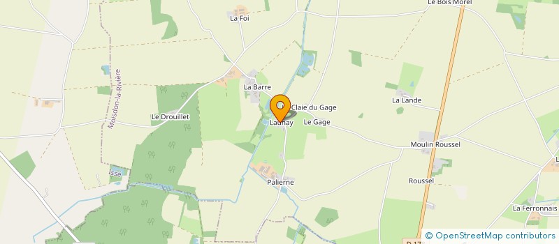 localisation de l'entreprise MONSIEUR MICKAEL BELAY  GRAND-AUVERNE