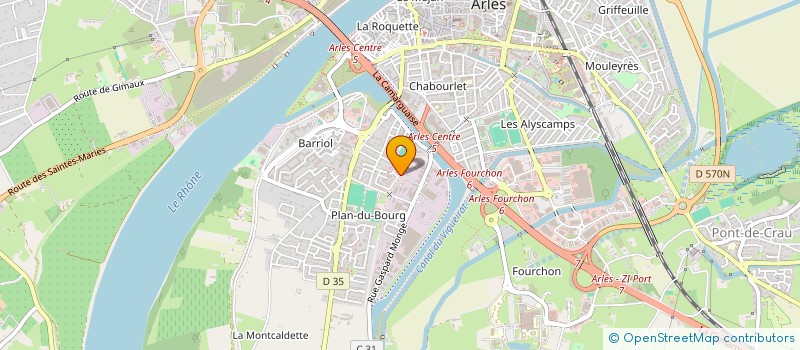 localisation de l'entreprise MONSIEUR MICKAEL BELGUIDOUM à ARLES