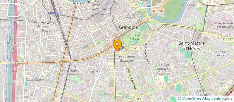 localisation de l'entreprise MONSIEUR MICKAEL BELLAICHE à GRENOBLE