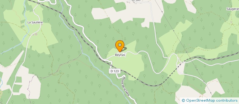 localisation de l'entreprise MONSIEUR MICKAEL BELLONIE  MEYMAC