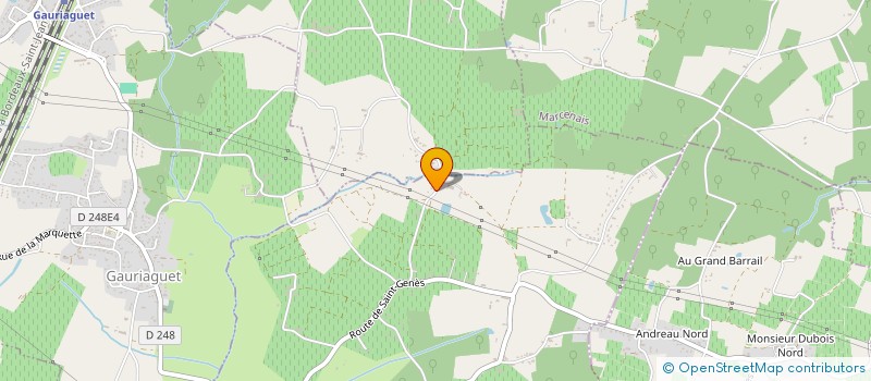 localisation de l'entreprise MONSIEUR MICKAEL BELLY à VIRSAC