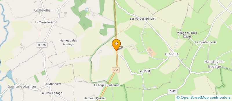 localisation de l'entreprise MONSIEUR MICKAEL BELTRAME  BINIVILLE