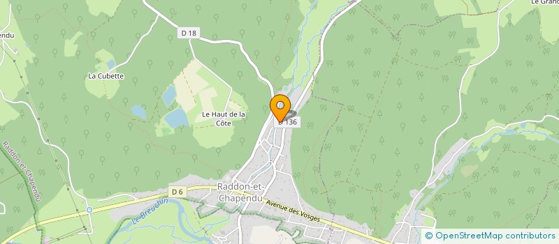 localisation de l'entreprise MONSIEUR MICKAEL BELUCHE  LA LANTERNE-ET-LES-ARMONTS