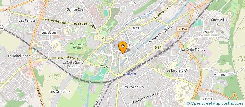 localisation de l'entreprise MONSIEUR MICKAEL BEMBARON à DREUX
