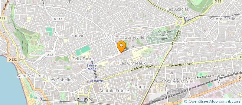 localisation de l'entreprise MONSIEUR MICKAEL BEN AHMED  LE HAVRE