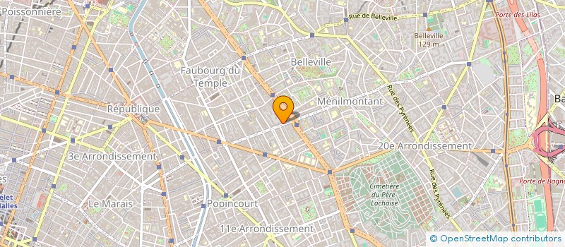 localisation de l'entreprise MONSIEUR MICKAEL BENDAVID  PARIS