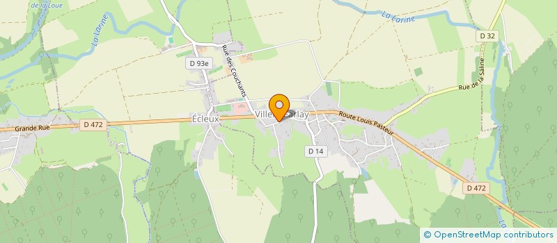 localisation de l'entreprise MONSIEUR MICKAEL BENOIT  PORT-LESNEY