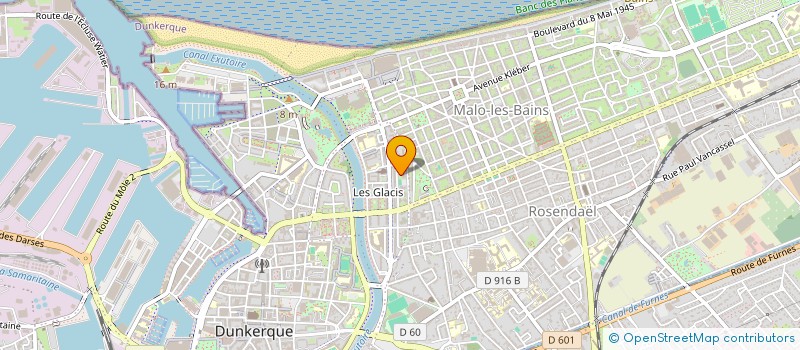 localisation de l'entreprise MONSIEUR MICKAEL BENYAMINA à DUNKERQUE