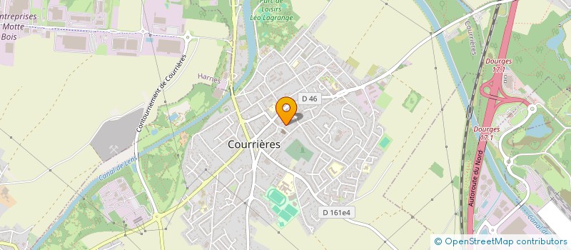 localisation de l'entreprise MONSIEUR MICKAEL BERGAMASCHI à COURRIERES