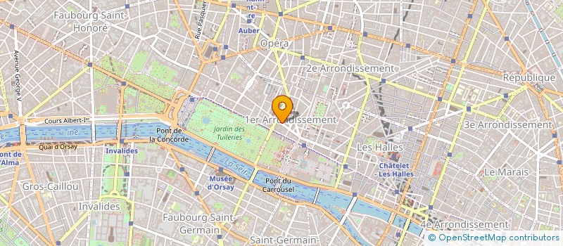 localisation de l'entreprise MONSIEUR MICKAEL BERGUIG  PARIS