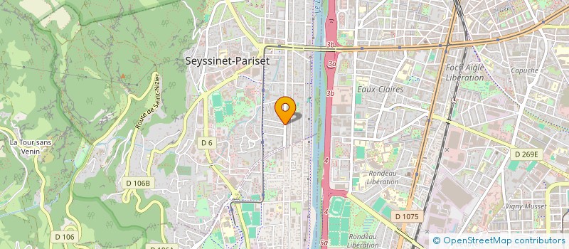 localisation de l'entreprise MONSIEUR MICKAEL BERIC à SEYSSINET-PARISET