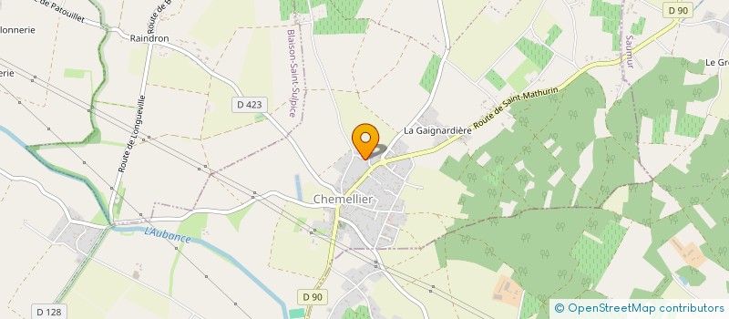 localisation de l'entreprise MONSIEUR MICKAEL BERITAULT à GENNES-VAL-DE-LOIRE