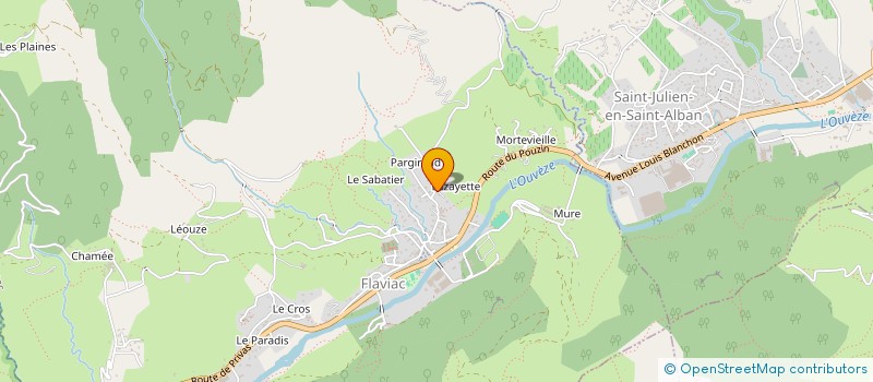 localisation de l'entreprise MONSIEUR MICKAEL BERNARD à FLAVIAC