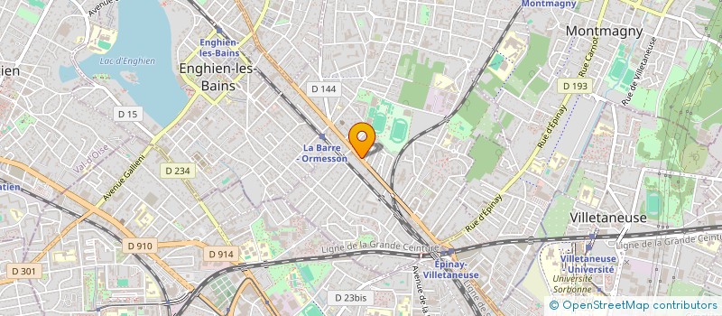 localisation de l'entreprise MONSIEUR MICKAEL BERTHELOT à DEUIL LA BARRE