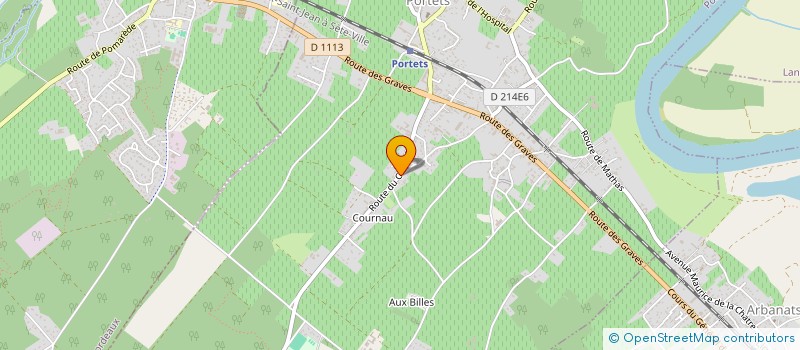 localisation de l'entreprise MONSIEUR MICKAEL BESSE  PORTETS