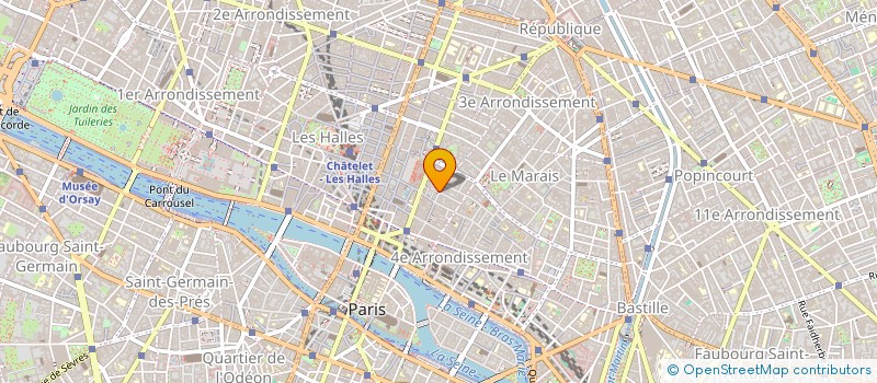 localisation de l'entreprise MONSIEUR MICKAEL BILIONNIERE  PARIS