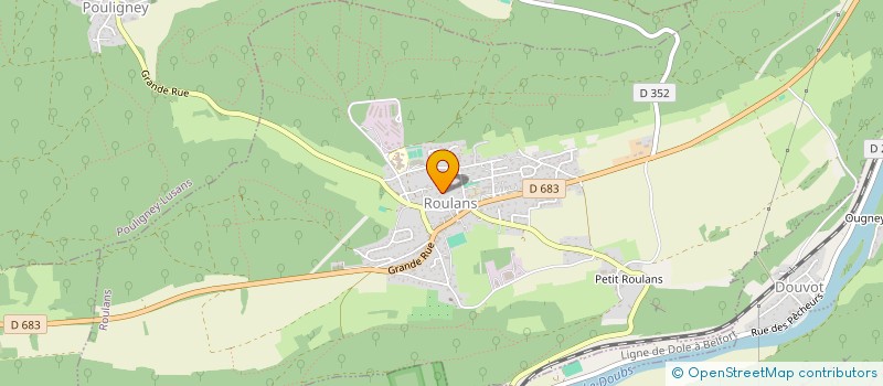 localisation de l'entreprise MONSIEUR MICKAEL BILLET  ROULANS