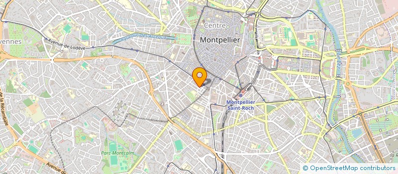 localisation de l'entreprise MONSIEUR MICKAEL BILLOD à MONTPELLIER