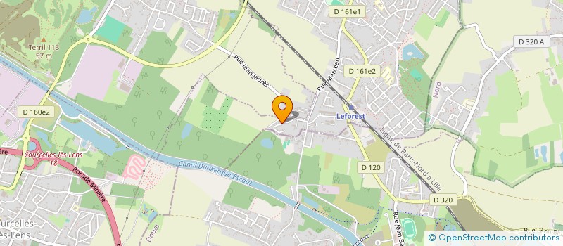 localisation de l'entreprise MONSIEUR MICKAEL BILQUEZ  LEFOREST