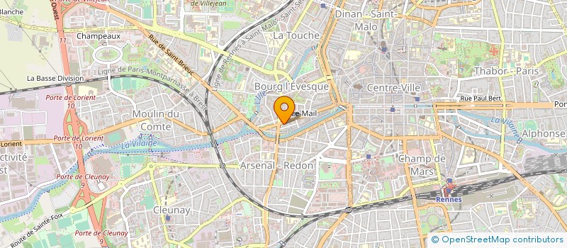 localisation de l'entreprise MONSIEUR MICKAEL BLAISIUS  RENNES