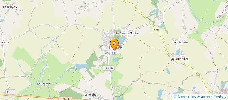 localisation de l'entreprise MONSIEUR MICKAEL BLANCHARD  MONCOUTANT-SUR-SEVRE