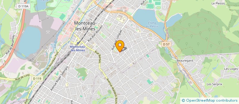 localisation de l'entreprise MONSIEUR MICKAEL BLATNIK  MONTCEAU-LES-MINES