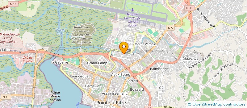 localisation de l'entreprise MONSIEUR MICKAEL BOCAGE  LES ABYMES