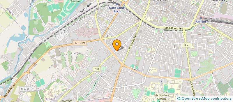 localisation de l'entreprise MONSIEUR MICKAEL BOETTE  AMIENS