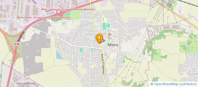 localisation de l'entreprise MONSIEUR MICKAEL BOISIS  MIONS