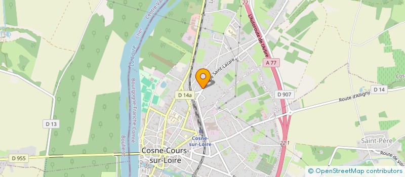 localisation de l'entreprise MONSIEUR MICKAEL BOISSON à COSNE-COURS-SUR-LOIRE
