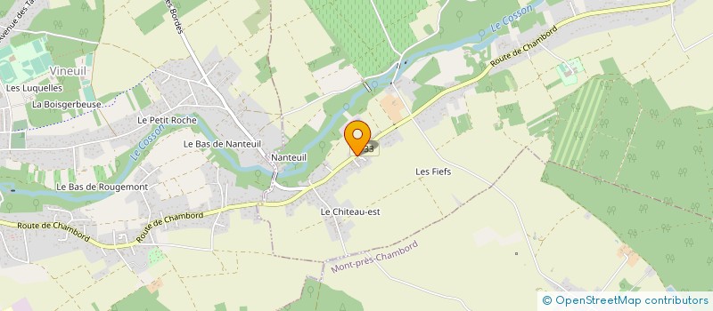 localisation de l'entreprise MONSIEUR MICKAEL BOISSONADE à SAINT-GERVAIS-LA-FORET