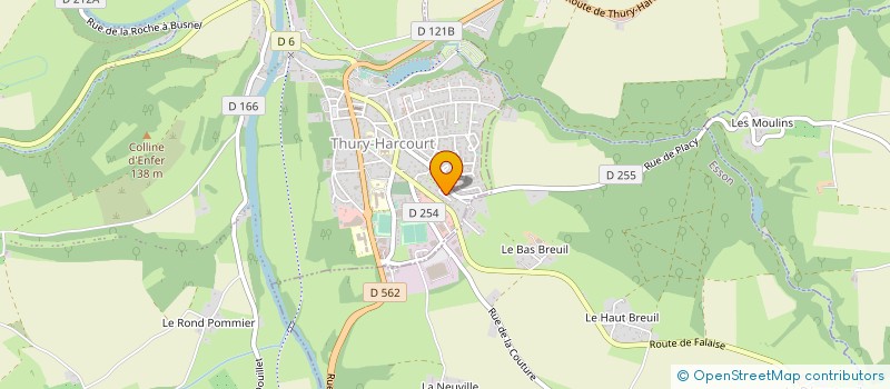 localisation de l'entreprise MONSIEUR MICKAEL BOIZARD  THURY-HARCOURT-LE-HOM