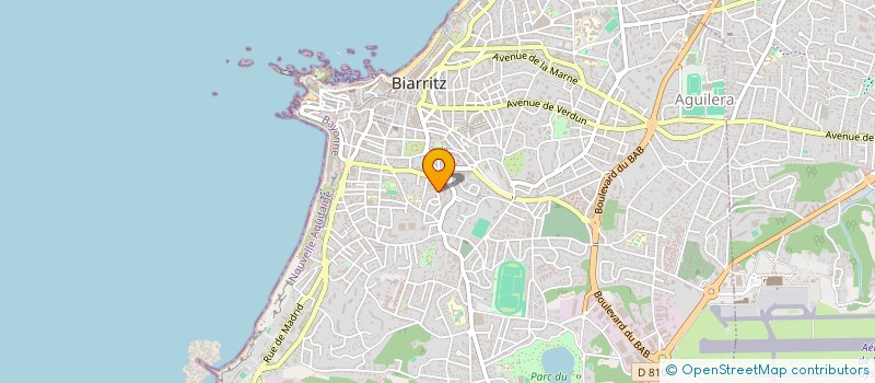 localisation de l'entreprise MONSIEUR MICKAEL BOJMAL à BIARRITZ