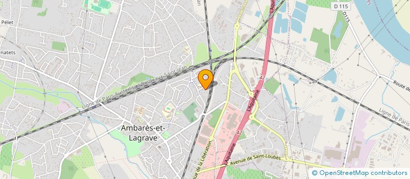 localisation de l'entreprise MONSIEUR MICKAEL BONARDO-MOREAU  AMBARES-ET-LAGRAVE