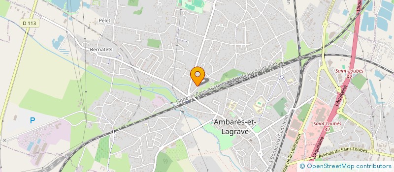 localisation de l'entreprise MONSIEUR MICKAEL BONNAMI  BORDEAUX