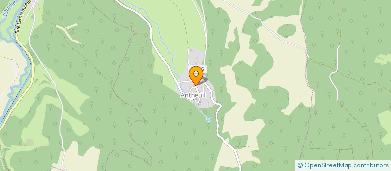 localisation de l'entreprise MONSIEUR MICKAEL BORTIN  SAUSSEY