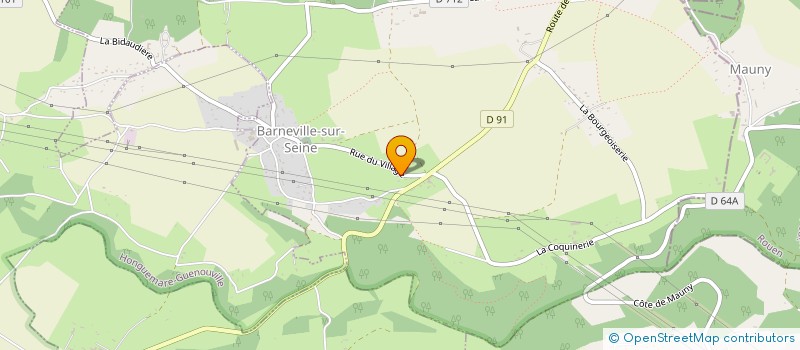 localisation de l'entreprise MONSIEUR MICKAEL BOSQUAIN  BARNEVILLE-SUR-SEINE