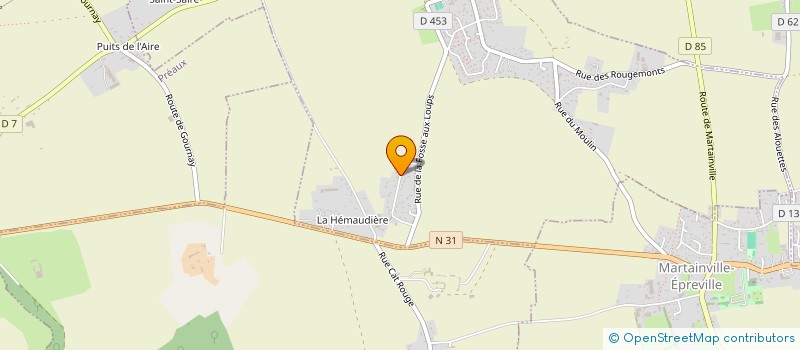 localisation de l'entreprise MONSIEUR MICKAEL BOSQUAIN  SERVAVILLE-SALMONVILLE