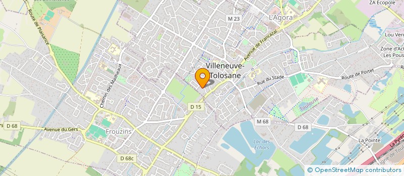 localisation de l'entreprise MONSIEUR MICKAEL BOSSARD à VILLENEUVE-TOLOSANE