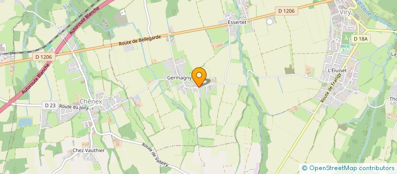 localisation de l'entreprise MONSIEUR MICKAEL BOST  VIRY