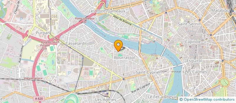 localisation de l'entreprise MONSIEUR MICKAEL BOUAZZA-HAMADOUCHE  TOULOUSE