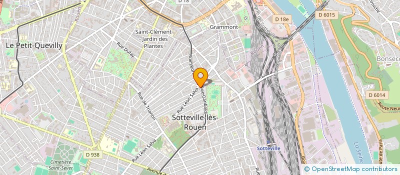 localisation de l'entreprise MONSIEUR MICKAEL BOUGRON à SOTTEVILLE-LES-ROUEN