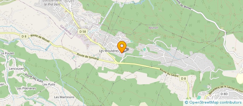 localisation de l'entreprise MONSIEUR MICKAEL BOULARD  MIMET